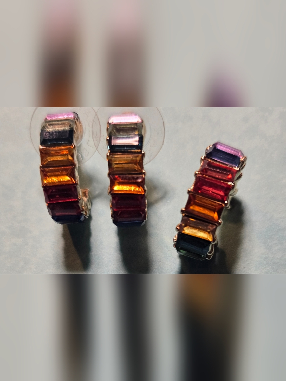 BaubleBar Alidia Ear Cuff & Hoop Earring Set - Picture 4 of 9